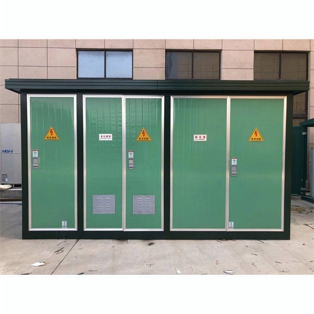 简阳1600KVA欧式箱式变压器
